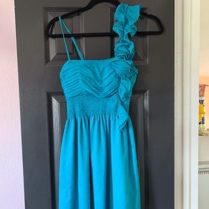 Turquoise Arden B dress.
